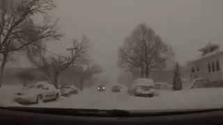 "Classic Drive " Elmwood Park - ( Illinois ) - Blizzard 02/01/2015 B