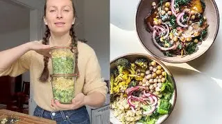 How I Meal Prep (Component Cooking) // a look inside the Golubka Kitchen Cooking Circle