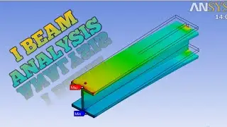 I BEAM ANALYSIS ON ANSYS