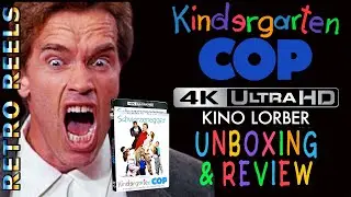 Kindergarten Cop (1990) 4K Ultra HD Blu-ray Unboxing & Review Kino Lorber