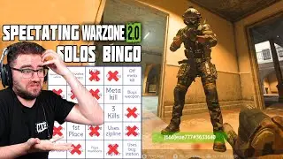 BIZARRE - Warzone 2 Solos Spectating BINGO