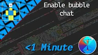 How to enable bubble chat in games | Roblox Studio