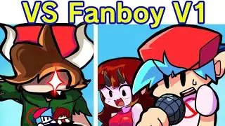 Friday Night Funkin VS Giraffe, BF & GF Fanboy V1 + Cutscenes | Boyfriend & Girlfriend (FNF Mod)