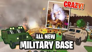 NEW TDS MILITARY BASE REWORK (THE BOSS WAS FUMING)!  [ROBLOX Tower Defense Simulator]