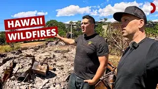 Inside the Restricted Burn Zone of Lahaina - What’s It Like Now? 🇺🇸