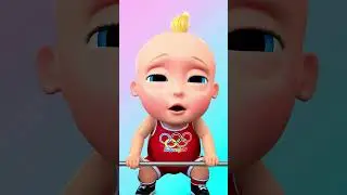 Can Kids Lift Barbells? Johny at the Olympics 2024, Can He Win a Medal?