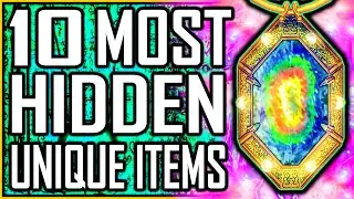 OBLIVION - 10 Most HIDDEN Unique Items