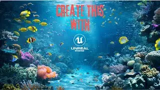 How To Create This Under Water Scene Using Free Blueprint | Unreal Engine 5.4 @lynkoLight