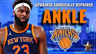 Mitchell Robinson SPRAINS Surgically Repaired ANKLE… | Knicks News