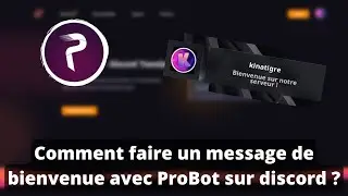 Comment faire un message de bienvenue avec ProBot sur discord ?