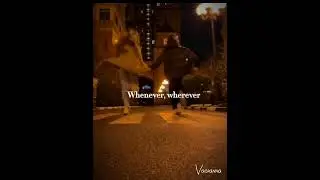 Shakira - Whenever, Wherever #keşfet #lyricvideo#shakira #bestfriend  #music#lyrics#keşfetedüş