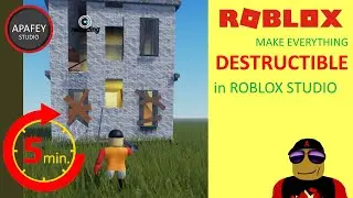 ▶ Make anything DESTRUCTIBLE 💣 in Roblox Studio [ 5 minutes without scripting! ]👌