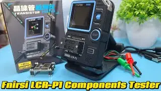 Fnirsi LCR P1 Transistor Tester | New LCR Meter Components Tester Review 