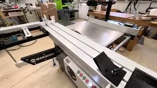 Maksiwa 1600 sliding table saw, December 2023 ￼