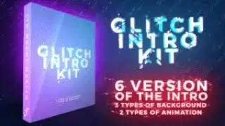 6 Glitch Logo Intro | After Effects Templates Download