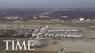 American Airlines Passenger Restrained With Duct Tape After Biting Flight Attendant | TIME
