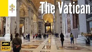 Vatican City 🇻🇦 - Saint Peter’s Basilica, Sistine Chapel - 4K Walking Tour in 2022