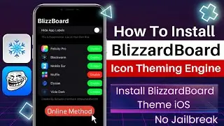 How To Install BlizzardBoard For TrollStore & BlizzardBoard Themes For iOS 15 |  No Jailbreak Online