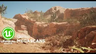 Create Desert with Quixel Megascans In UE4