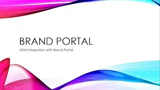 Introduction to Adobe Brand Portal - Video 1