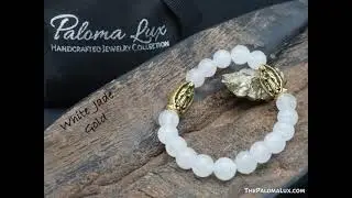 Confirmations Bracelet White Jade