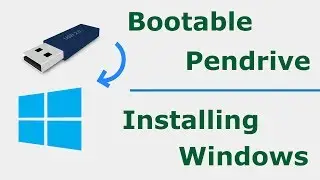 How To install Window using Pendrive | Make Bootable Pendrive