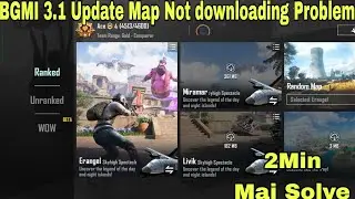 🇮🇳 How to Fix Maps Download Error in Bgmi 3.1 Update | Bgmi 3.1Map download problem fix