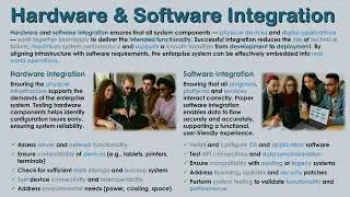 Hardware & Software Integration