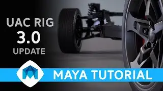 Maya Car Rig | UAC Rig Update 3.0 | Wipers, Seats and Windows