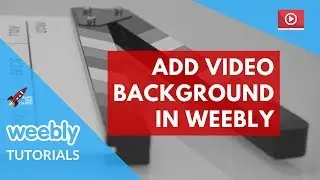 How to add a video background in Weebly | Weebly Tutorials