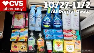 CANT PASS UP THESE DEALS AT CVS || 10/27-11/2