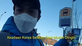 Musim Dingin Di Korea Selatan Cuaca Cerah