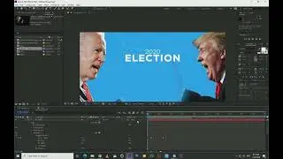 USA election 2020 Intro |   After Effects Tutorial