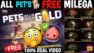 Pets Will Be Sold Gold Free Fire| Pet gold mein milega Ob46 mein pet gold mein milega kya free fire?