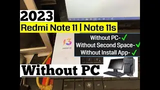 Redmi Note 11 FRP Bypass / All MIUI 13 FRP Bypass Without Computer Latest Update 2023.