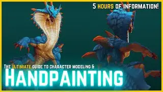 The ULTIMATE Guide for Creating Handpainted 3D Models [MODELING/SCULPTING + TEXTURE PAINTING]