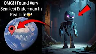 POV: You Are ENDERMAN on Google Earth!