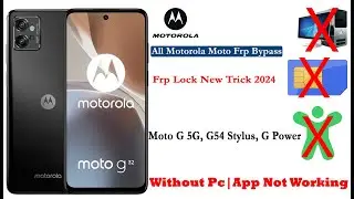 All MOTOROLA MOTO-G32 Power 5G [XT2235-2] Update 2024 Frp Bypass Google Account Unlock Android [12]