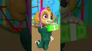 Skye and Ryder: Surprise Gift in Squid Game 