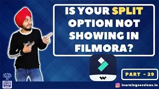 FILMORA PART 29 | IS YOUR SPLIT OPTION NOT SHOWING IN FILMORA? DO THIS IN TO MAKE IT WORK!