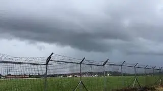 Basah2an Pesawat Garuda A330 Mendarat di Manado🛬