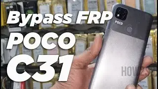 2024 POCO C31 How to remove FRP without PC android 11