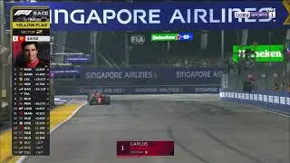 F1 Singapore 2023 Carlos Sainz Wins the Singapore Grand Prix