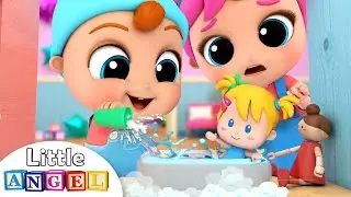 Baby John Plays with Jill's Toys | Little Angel Kids Songs & Nursery Rhymes