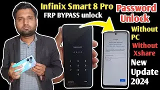 Infinix smart 8 pro password unlock | Infinix smart 8 pro frp bypass | Infinix ( X6525b ) Hard Reset