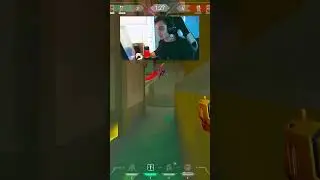 Raze'ye Gökyüzünde Tek Attım☠️#valorant #gaming