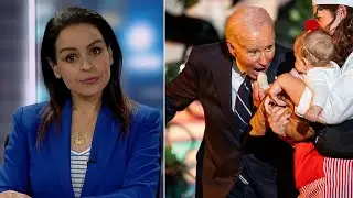 Lefties losing it: Rita Panahi in shock over Joe Biden’s baby bite