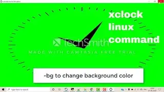 Linux command for kids | Linux xclock command with example | Hands on experience with Linux commands