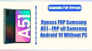 Samsung A51 Frp Bypass 10 | A515F Frp Lock Bypass Android | Without PC