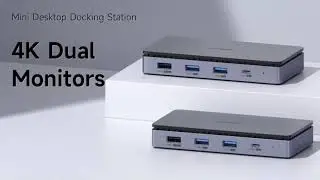 Dual Display 4K60Hz USB-C Docking Station